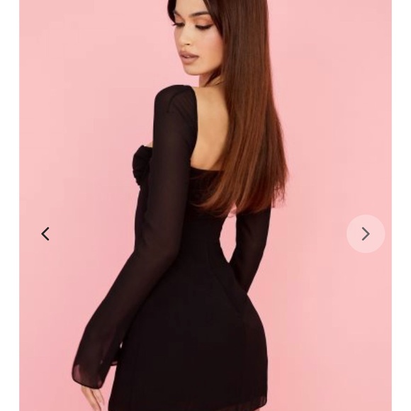 House of CB Black Midi Dress - Picture 3 of 5